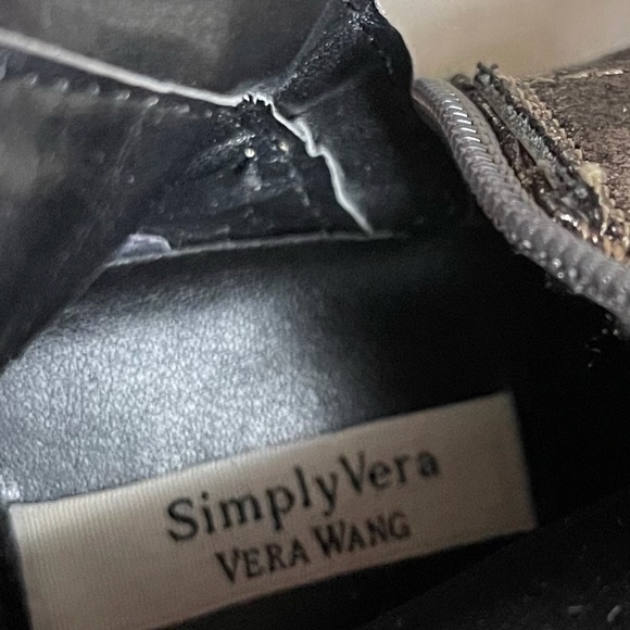 SIMPLY Vera metallic bronze midcalf boots - Picture 7 of 9